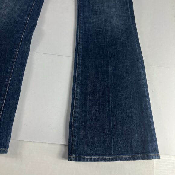 Citizens Of Humanity Jeans Womens 31x32* Ingrid Low Waist Dark Blue Denim Tag 27 - Picture 5 of 16